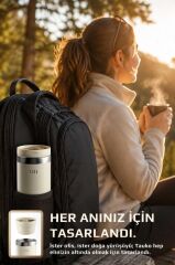 FİKA TAUKO TERMOS BARDAK 470ML BEJ
