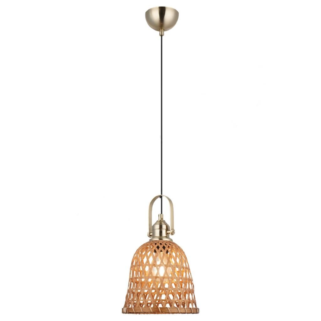 NATURA ANTİK LAK TEKLİ AVİZE 1XE27