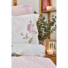 ROSA PEMBE RANFORCE TEK KİŞİLİK PİKE TAKIMI