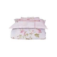 ROSA PEMBE RANFORCE TEK KİŞİLİK PİKE TAKIMI