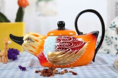TURUNCU ÖRDEK DESEN DEMLİK 800ML