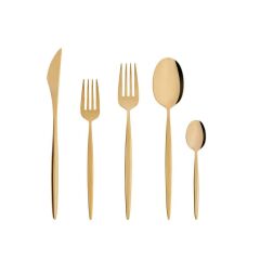 LIZBON 30 PARÇA GOLD ÇATAL KAŞIK BIÇAK TAIKIMI