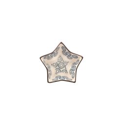 ORIENT LACİVERT YILDIZ KASE 11CM