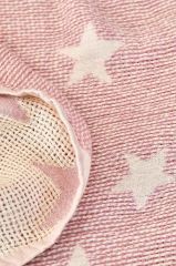 BABY STAR PEMBE BEBEK PİKESİ 80X120CM