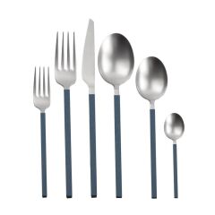 CARRE BLUE SILVER MAT 36 PARÇA ÇATAL KAŞIK BIÇAK SETİ