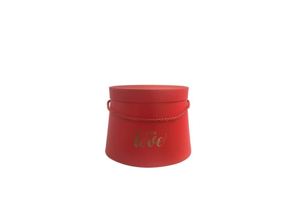 KIRMIZI LOVE KONİK KUTU