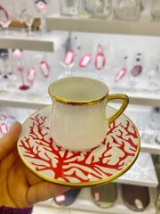 MERCAN 6'LI TÜRK KAHVESİ FİNCANI