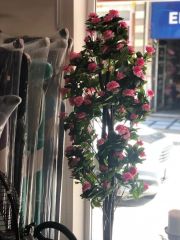 PEMBE GÜL YAPAY AĞAÇ