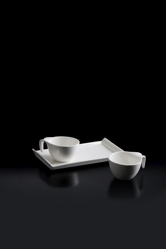 BEYAZ PORSELEN 3 PARÇA SOSLUK SETİ