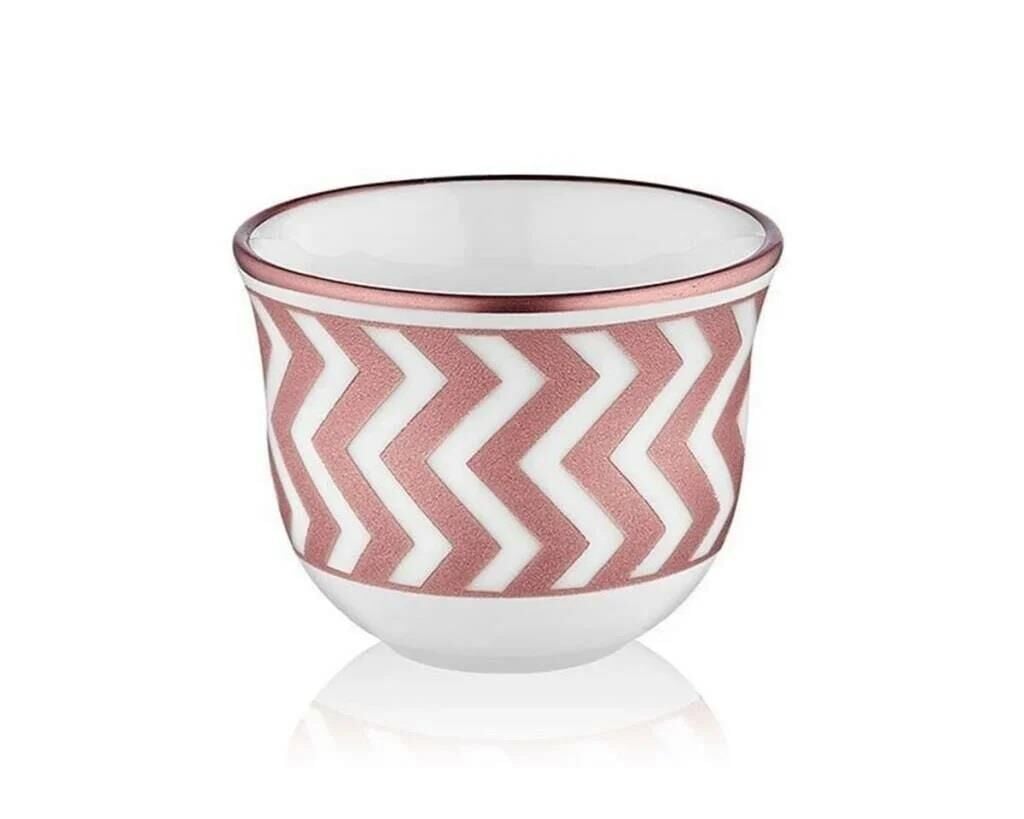 KOLEKSİYON EVALIZA GAWA ZİGZAG BAKIR LOKUMLUK 1 ADET