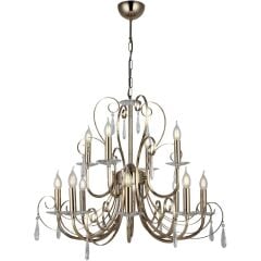 ELAMO ALTIN 8+4 MASAÜSTÜ AVİZE 12XE14