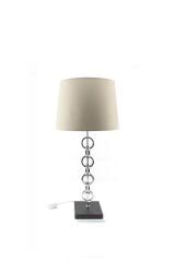 KREM GÜMÜŞ ABAJUR 72cm