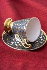 LEOPAR 6 KİŞİLİK TÜRK KAHVESİ FİNCANI