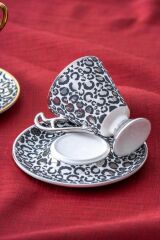 LEOPAR 6 KİŞİLİK TÜRK KAHVESİ FİNCANI