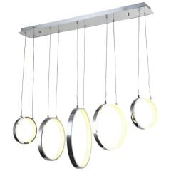 TIMOTHEA KROM LEDLİ MASA ÜSTÜ AVİZE