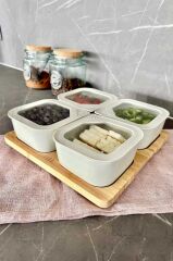 FIKA ONE 4'LÜ KAHVALTI SETİ BEJ