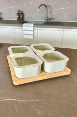 FIKA ONE 4'LÜ KAHVALTI SETİ BEJ