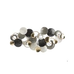 FLAME METAL TABLO 44X93CM