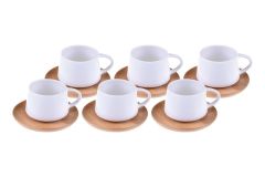 TAZZA - 6'LI TÜRK KAHVESİ FİNCANI