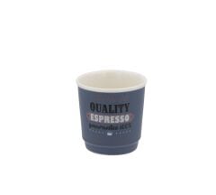 LACİVERT BASKILI ESPRERSSO BARDAK 90ML