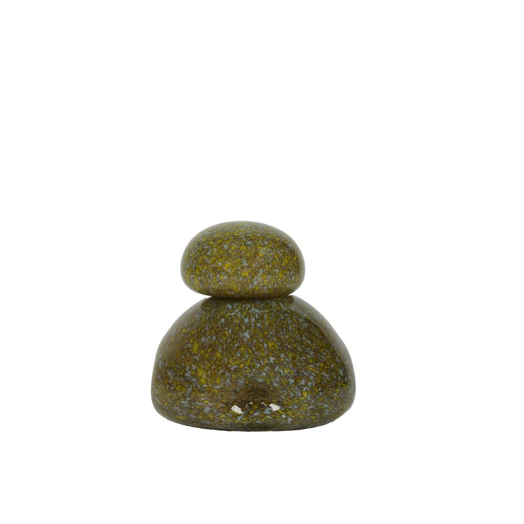 BOLOGNA YEŞİL CAM DEKOR 15X15X15CM