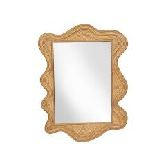 LAVERDA AHŞAP KARE AYNA 80CM