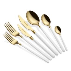 ALLEGRA WHITE GOLD 42 PARÇA ÇATAL KAŞIK BIÇAK SETİ