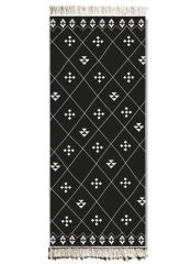 SİYAH BEYAZ ÇİFT TARAFLI KİLİM 200X80CM