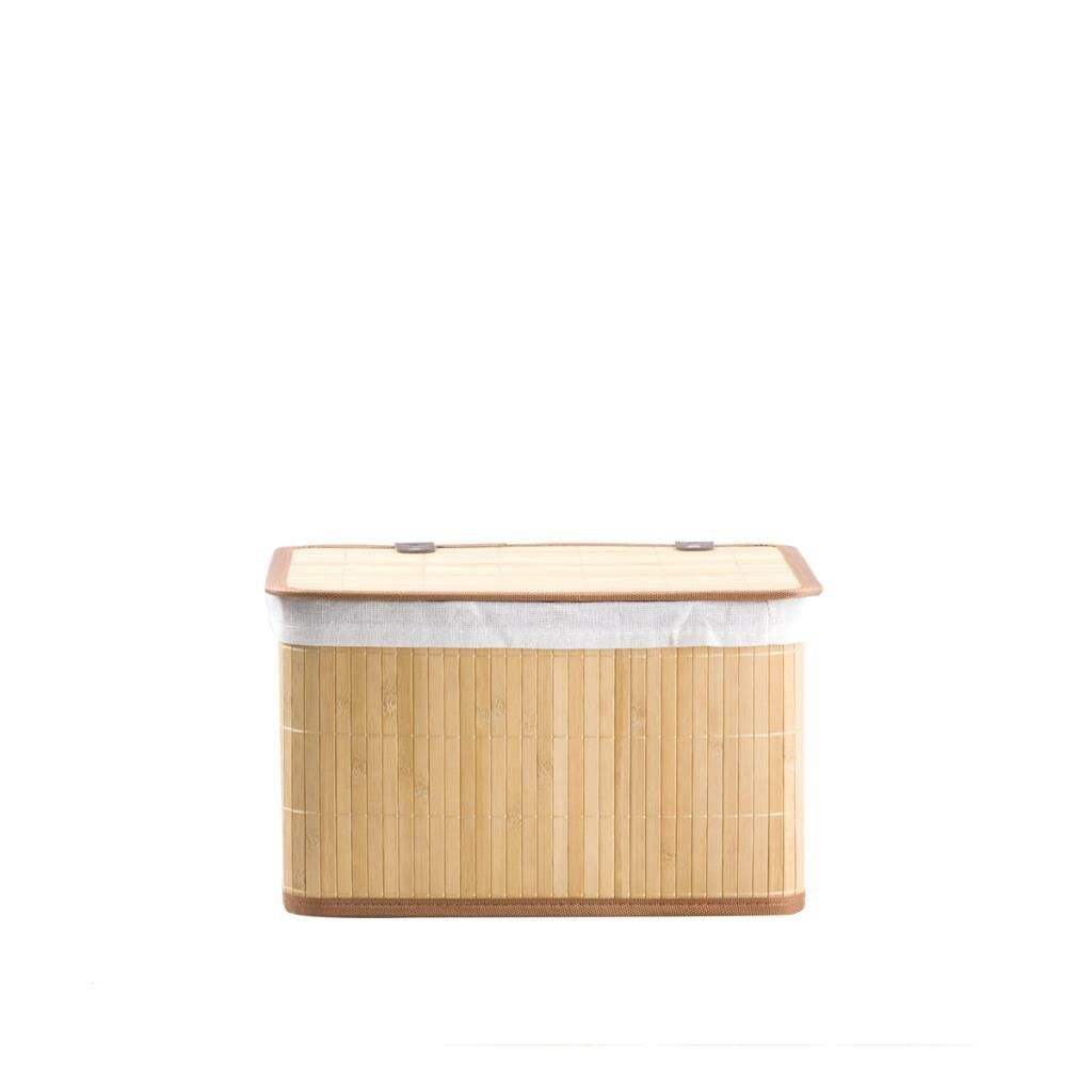 BAMBU KATLANIR KAPAKLI SEPET 33X23X20CM