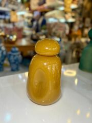 BOLOGNA KARAMEL CAM VAZO/DEKOR 14X14X25CM