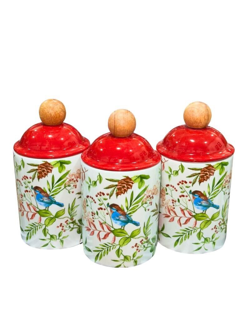 MİRA 3'LÜ PORSELEN BAHARAT TAKIMI