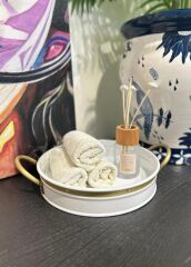 GALVİN TEPSİ BEYAZ 30CM