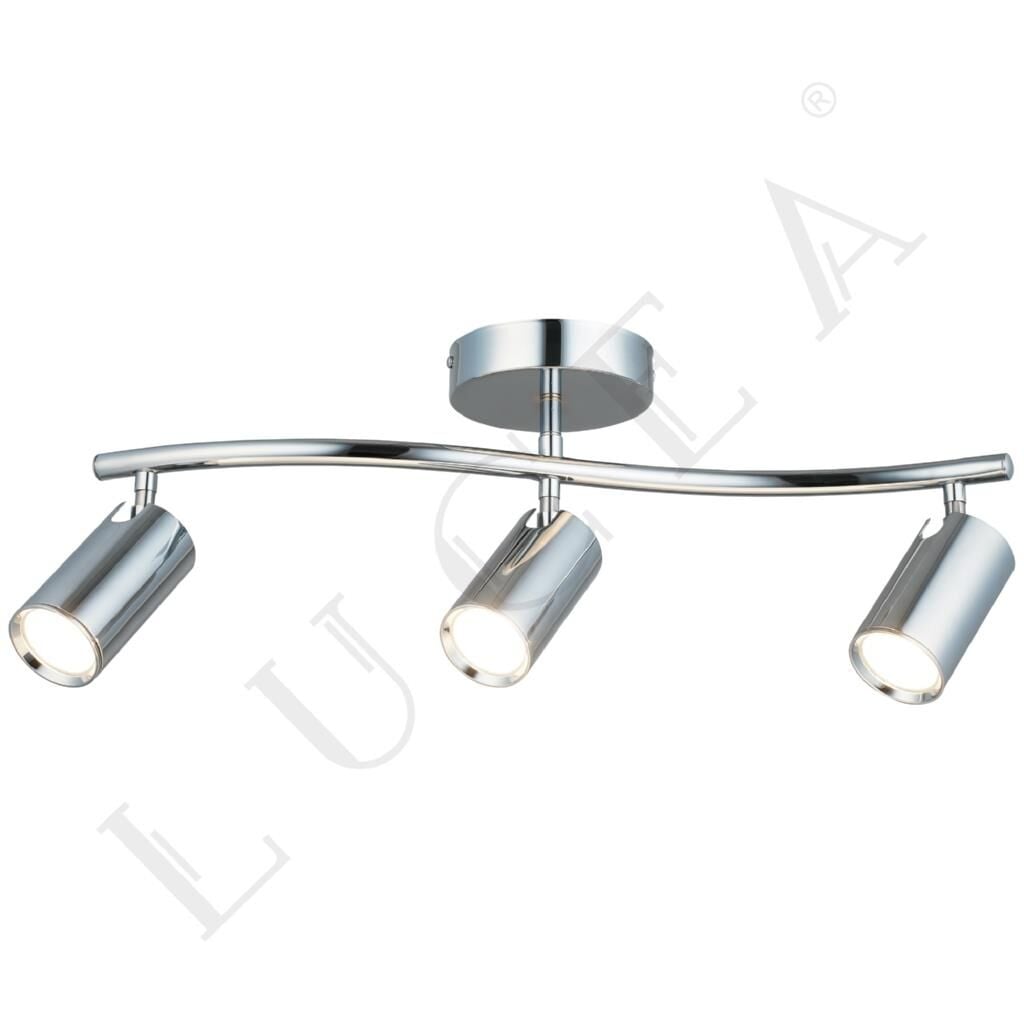 SPOTTE KROM 3'LÜ PLAFONVER AVİZE