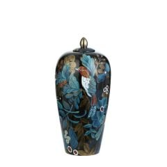 KANARYA KAPAKLI DEKOR/KÜP 38CM