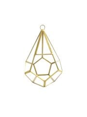 ALTIN TERARYUM DEKOR/ÇİÇEKLİK KÜÇÜK