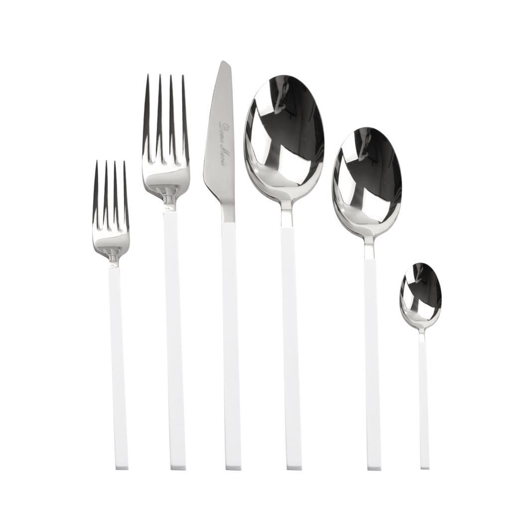 CARRE WHITE 36 PARÇA ÇATAL KAŞIK BIÇAK SETİ