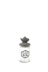 ÇAYDANLIK KAPAKLI CAM KAVANOZ 150ML