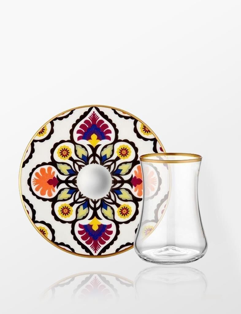 KOLEKSİYON DERVISH FLORA ÇAY SETİ 1 KİŞİLİK