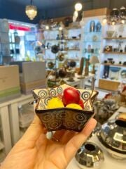 ORIENT LACİVERT 6'LI YILDIZ KASE/ÇEREZLİK 11CM