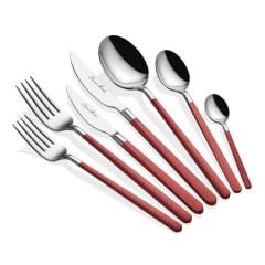 ALLEGRA RED 42 PARÇA ÇATAL KAŞIK BIÇAK SETİ