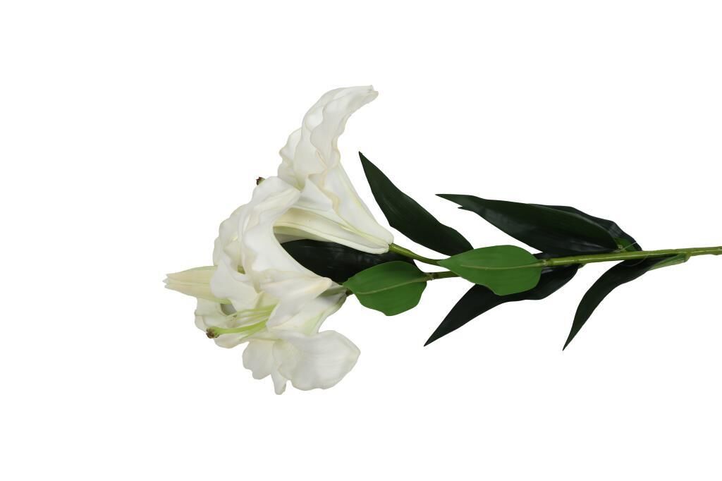 BEYAZ YAPAY LILY DALI 86CM