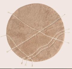 TRAVERTINE KAHVE BANYO PASPASI 100X100CM