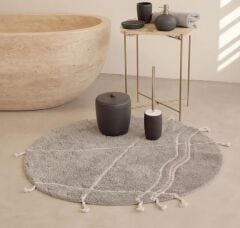 TRAVERTINE GRİ BANYO PASPASI 100X100CM