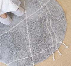 TRAVERTINE GRİ BANYO PASPASI 100X100CM