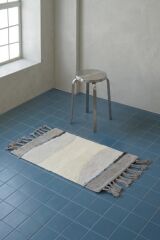 MARBLE GRİ BANYO PASPASI 60X100CM