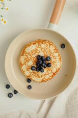 NEOFLAM FİKA ALÜMİNYUM DÖKÜM TAVA 30CM BEJ