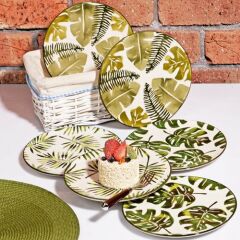 TROPİK 3 DESEN PASTA TABAK 6'LI