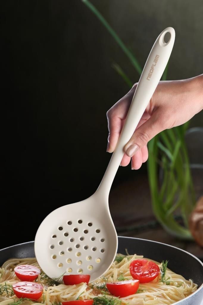 NEOFLAM SİLİKON KEVGİR BEJ