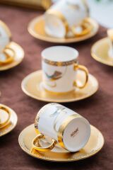 STORK BEYAZ 6 KİŞİLİK TÜRK KAHVESİ FİNCANI