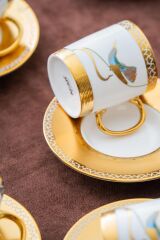 STORK BEYAZ 6 KİŞİLİK TÜRK KAHVESİ FİNCANI